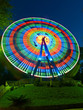 Ferris wheel  at night