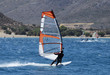 Windsurfing in the wind Windsurfing in the wind