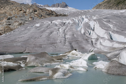 Foto: Gletschersee Gletschersee