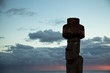 Foto: Easter Island Statue in the sunset Easter Island Statue in the sunset