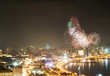 Fireworks in Baku, Azerbaijan Fireworks in Baku, Azerbaijan
