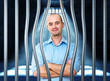 calm man in prison