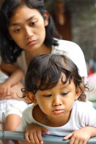Photo: mother counsel naughty or rebellious child mother counsel naughty or rebellious child