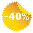 Minus 40 %