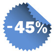 Minus 45 %