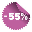 Minus 55 %