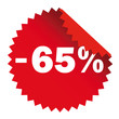 Minus 65 %