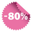 Minus 80 %