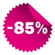 Minus 85 %