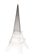Eiffel tower line drawing Eiffel tower line drawing