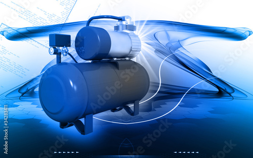 Illustration: Air compressor Air compressor