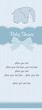 baby boy shower card