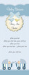 baby twins shower card