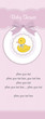 baby shower card