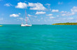 lagon, voilier, île Maurice