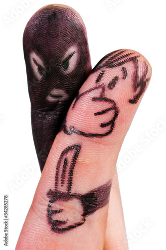 Photo: finger mugger finger mugger