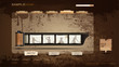 Vintage Portfolio Website page/photos 1600x900