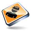 Bauarbeiter - icon