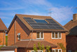 Photo: Solar panels on house Solar panels on house