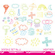 Photo en ligne au meilleur prix Doodle set 2 - weather