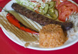 Turkish tradition meal - Adana kebab Turkish tradition meal - Adana kebab