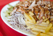 Turkish plate kebab