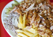 Turkish plate kebab Turkish plate kebab