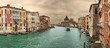 Panoramic view on famous Grand Canal.