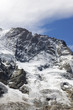 Crevasses et séracs sur les Ecrins
