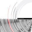modern geometric design (radial motive)