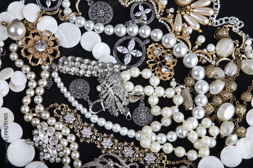 Photo: Jewelry. Background Jewelry. Background