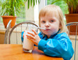 girl in the cafe