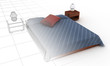 Cama con degradado