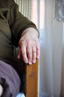 hand of a senior person hand of a senior person