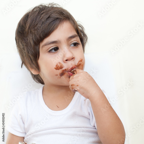 Photo: crema al cioccolato crema al cioccolato