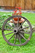 old wooden wheel
