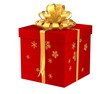 geschenk rot