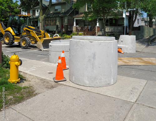 Photo: Concrete Sewer Concrete Sewer