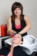 Haare waschen
