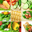 Foto: Vegetable collage Vegetable collage