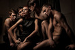 Photo of group of sexy people