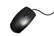 Black computer mouse