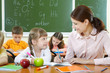 Photo: Pupil and teacher Pupil and teacher