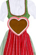 Dirndl und Lebkuchenherz