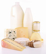 produits laitiers sur fond blanc produits laitiers sur fond blanc