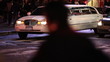 Busy New York City traffic on Times Square