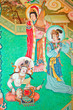 Antique Chinese mural. Antique Chinese mural.