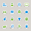 Papercut - Hotel icons Papercut - Hotel icons