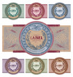 vintage labels set (vector)