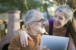 Senior fun with a tablet PC